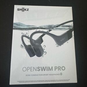 Shokz OpenSwim Pro Bone Conduction Sport Headphones - Black